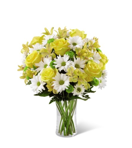 The FTD Sunny Sentiments Vase