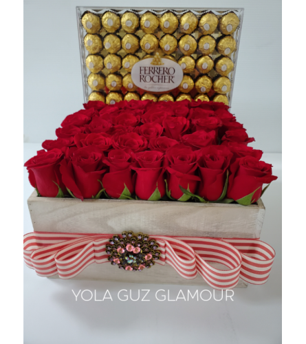 Channel Roses and Chocolates