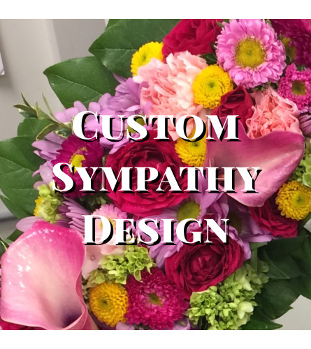 Sympathy Wreath, Custom