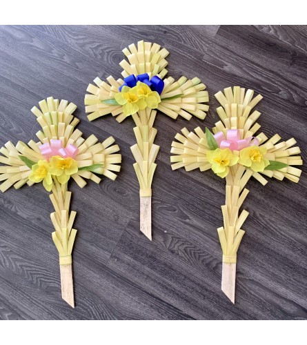 Palm Crosses Set