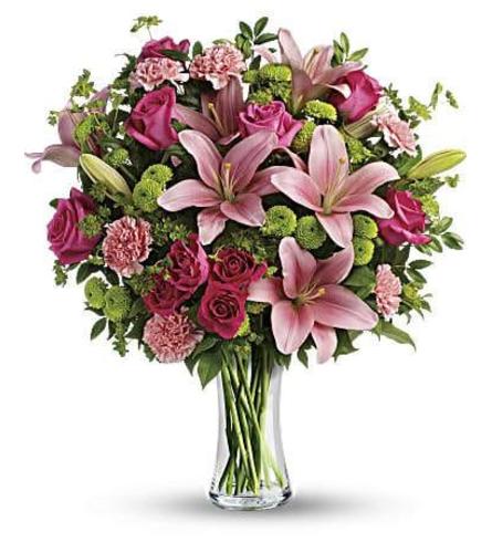 Lush Luxury Bouquet. An arrangement by Brickell Glamour Flowers.