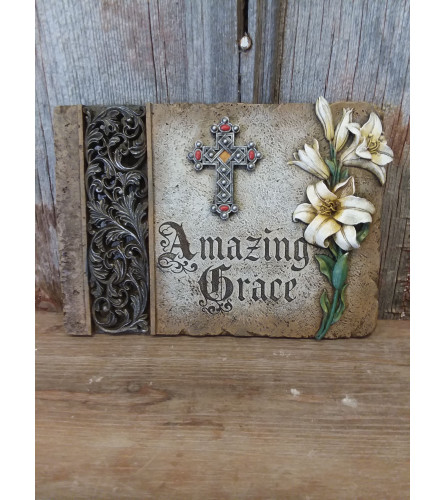 Plaque 'Amazing Grace'
