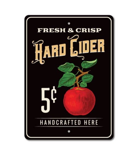 Hard Cider Sign. An arrangement by Thompson's Full Bloom.