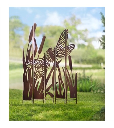 Dragonfly Laser Cut Yard Sign