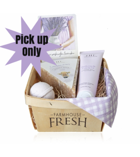 Farmhouse Fresh-Lavender Harvest Basket