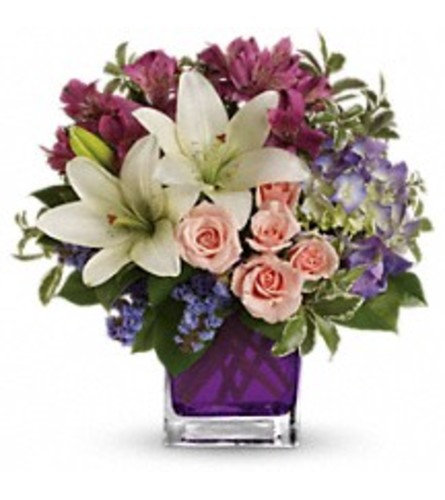 Teleflora's Garden Romance (with lilies)