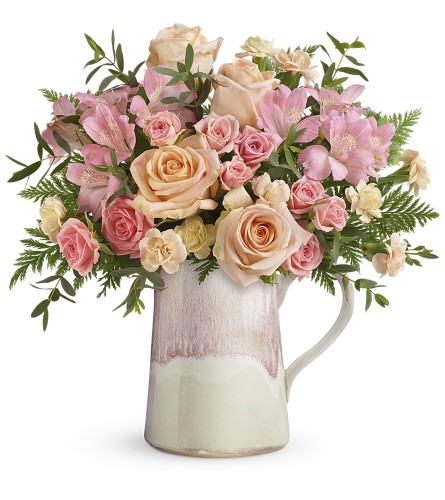 Teleflora Artisanal Blush