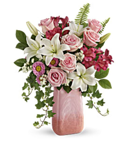 Pink n Peach Paradise Mother's Day Bouquet