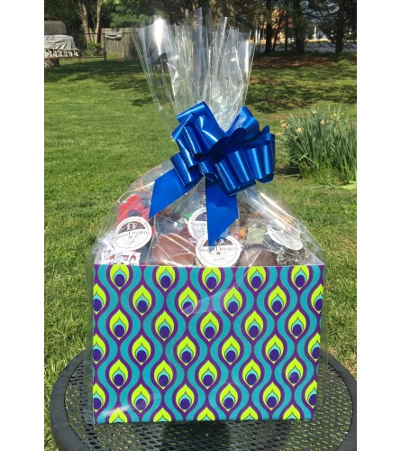 Chocolate and goodie basket