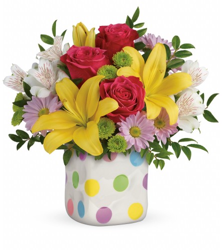 The Delightful Dots Bouquet