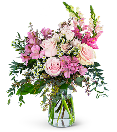 Gentle Pink Meadows Bouquet