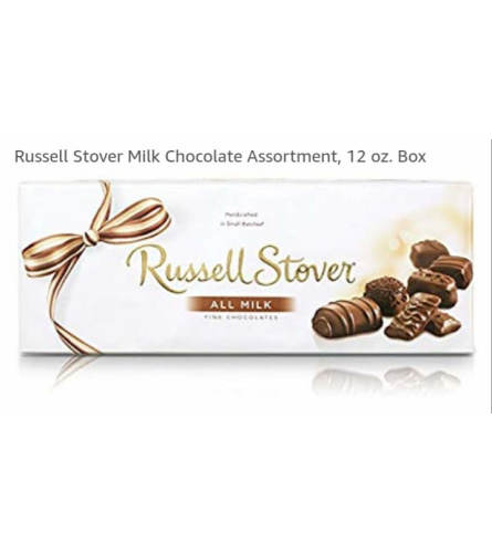 Russell Stover Milk Chocolate Assortment Sampler