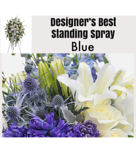 Blue Mix-Standing Spray
