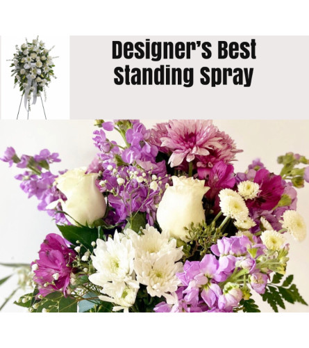 Lavender/Purple Mix-Standing Spray