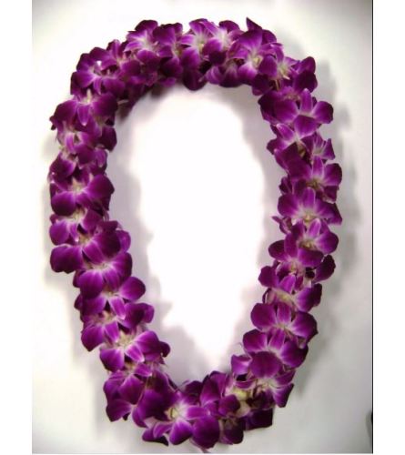 Bombay Orchid Lei