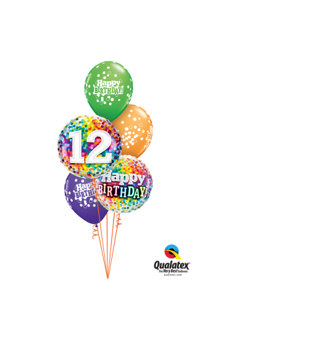 Great To Be 12 Classic Balloon Bouquet