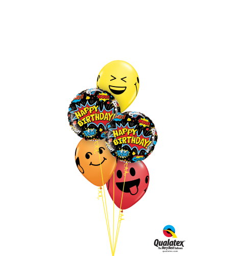 Birthday Expressions Classic Balloon Bouquet