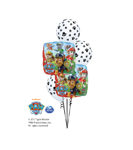 Paw Patrol Classic Balloon Bouquet