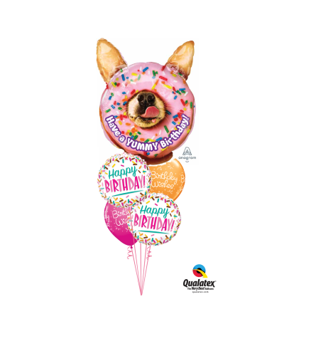 Yummy Sprinkles Cheerful Balloon Bouquet