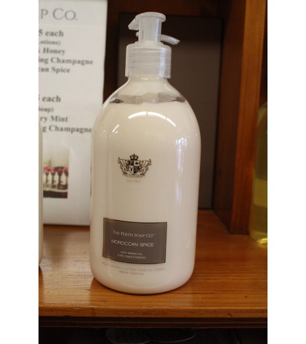 Perth Soap Lotion - Moroccan Spice Scent