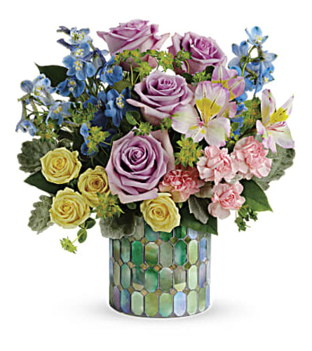 Stained Glass Blooms Bouquet Teleflora