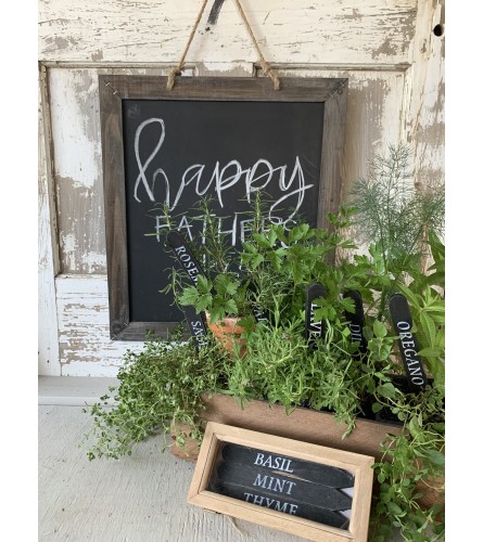 "Watch Me Grow" Herb Box