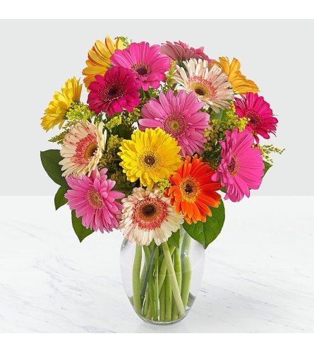 Colourful World Vase Arrangement