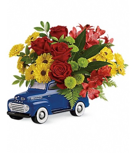 Teleflora's Glory Days Ford Pickup