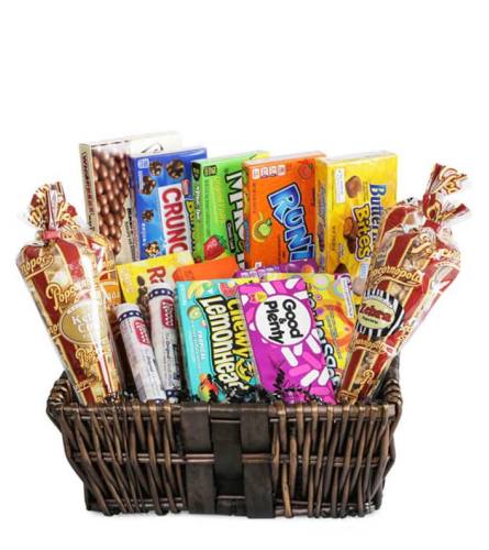 Movie Night Basket