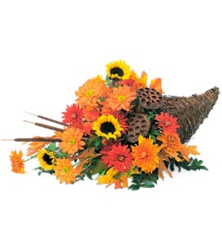 Captivating Cornucopia Arrangement