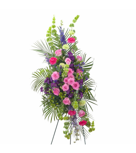 Colorful Forever Cherished Standing Spray