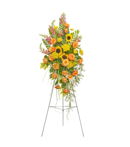 Heavenly Sunset Standing Spray
