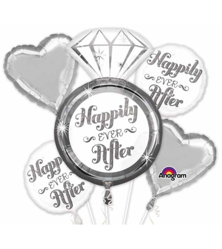 Happily Ever After Super Fun Foil Balloon Bouquet