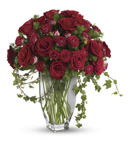 The Most Red Rose Arrangement