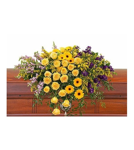 Vivid Memory Casket Spray