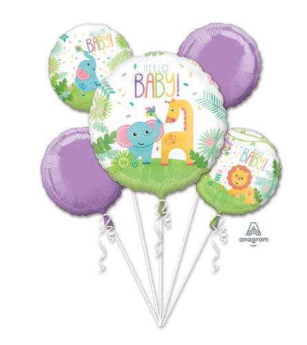 Ellington's Hello Baby Balloon Bouquet