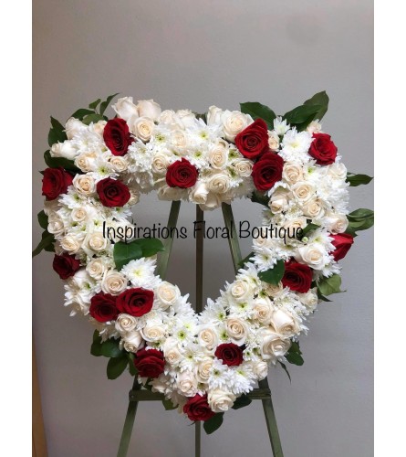 White Rose Wreath