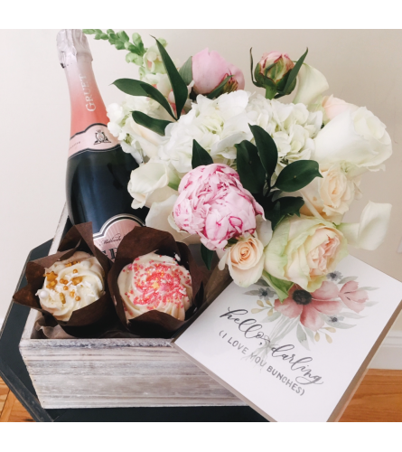 Floral Gift Basket