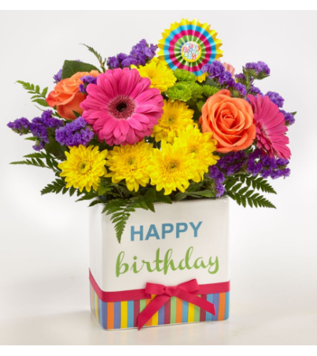 Happy Birthday Brights Bouquet