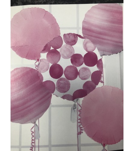 Balloon Bouquet Pink