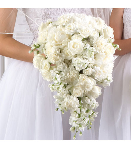 Bridal Teardrop Bouquet