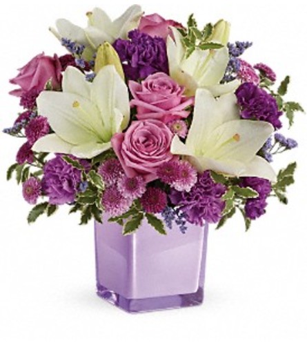 Pleasing Purple Bouquet TF