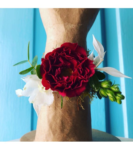 Royal Rose Corsage