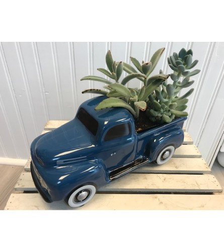 Teleflora's Ford Pick Up Succulent Garden
