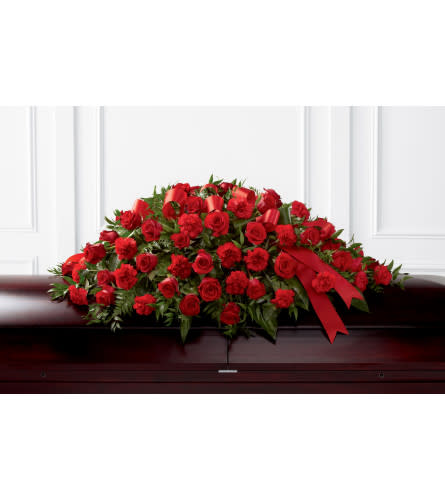 FTD® Dearly Departed™ Casket Spray - Select Flowers