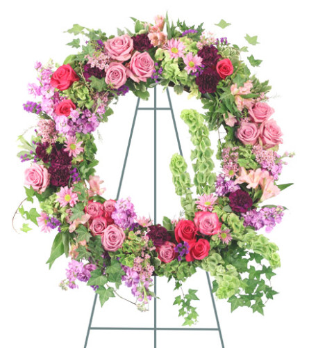 Enchanting Whisper Standing Wreath