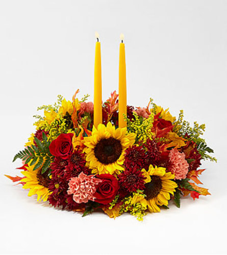 FTD Giving Thanks Candle Centerpiece FTD