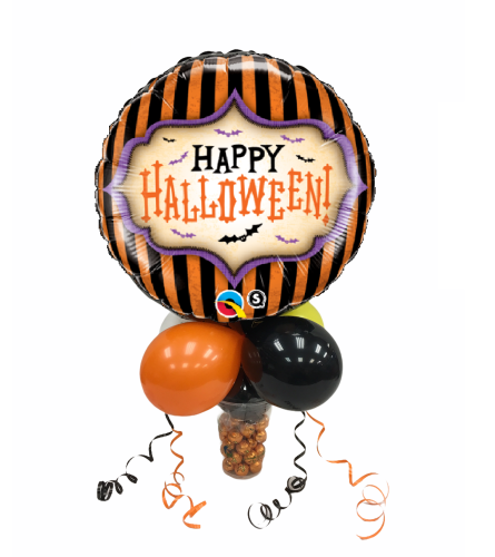 Halloween Stripes Chocolate Pumpkins Candy Cup