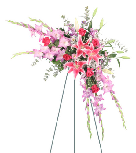 Memories in Pink Standing Spray