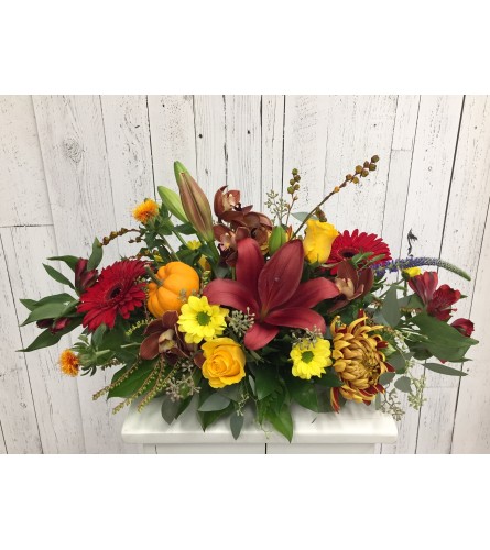 Sending You Our Love and Thanks. An arrangement by Red Rose Incredible Florist.